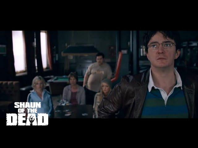 Shaun Of The Dead - David Tries To Take Charge/Shaun Returns Scene