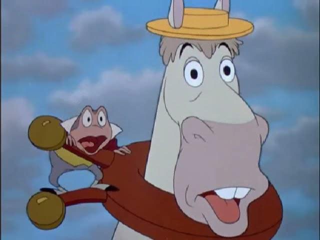 El señorito Sapo & La Leyenda De Sleepy Hollow  -  (The Adventures of Ichabod and Mr. Toad) Jinete