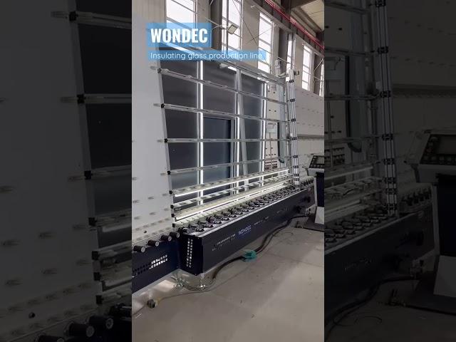 China manufacturer insulating glass production line #insulatingglass #glassmachinery