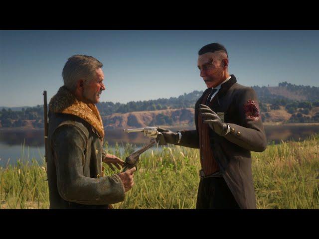 Hosea vs Agent Milton Battle Mod | NPC Fights | Red Dead Redemption 2