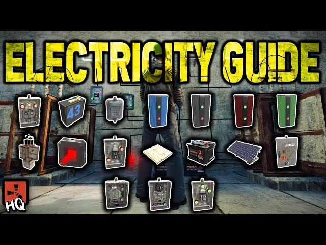 Rust Electricity Guide - FULL TUTORIAL