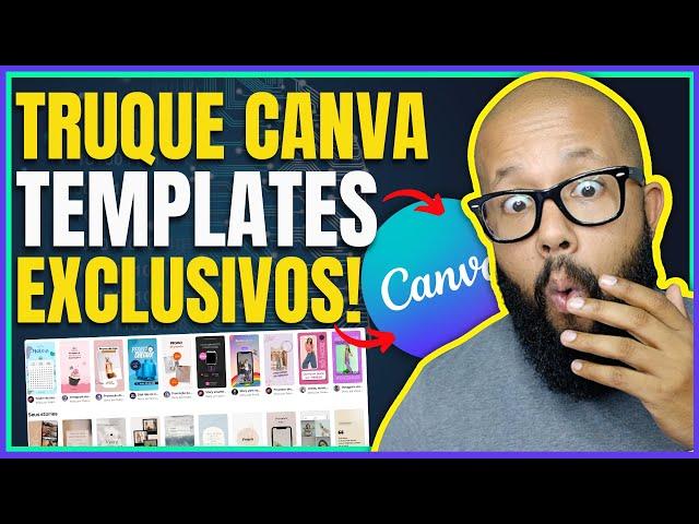  Truque Secreto CANVA - Como Encontrar milhões de templates Canva