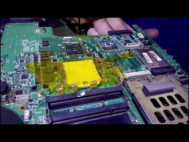 Replace GPU chip on any laptop #diy