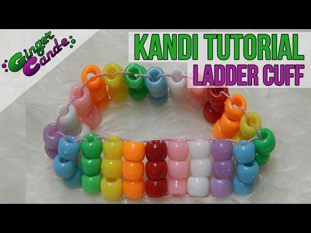 Ladder Cuff - [Kandi Tutorial] | @GingerCandE