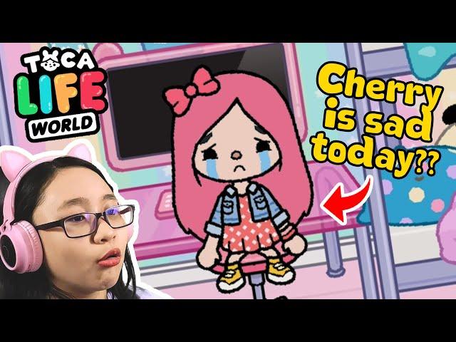 Toca Life World!!! - Cherry is sad TODAY??? - Let's Play Toca Life World!!!