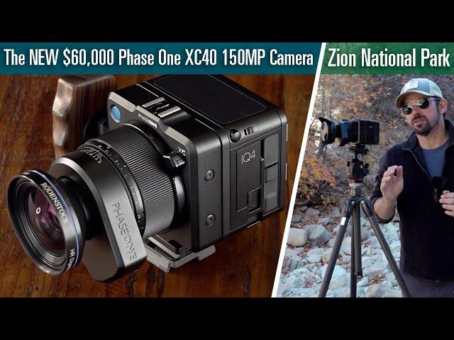 New $60,000 Phase One XC40 Camera - Field Test in Zion National Park