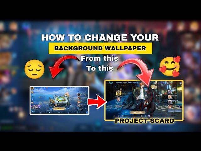 PROJECT SCARD BACKGROUND WALLPAPER in Mobile Legends