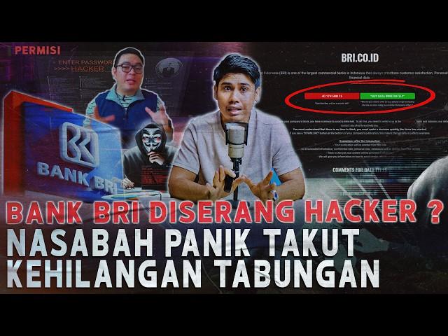 BANK BRI DISERANG HACKER RAMSOMWARE BHAZE? NASABAH PANIK TAKUT KEHILANGAN TABUNGAN !