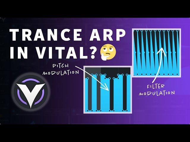 Trance Arpeggios in Vital using LFO's | Trance Tutorials