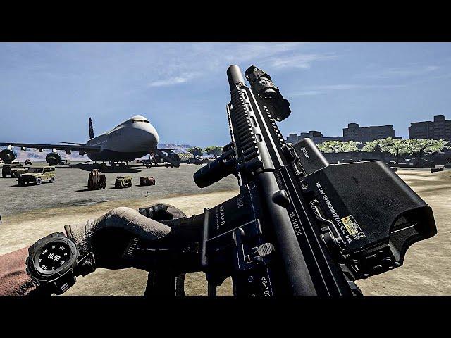 Solo Warrior vs 20 Terrorists - Intense Combat - Ground Branch Immersive Gameplay