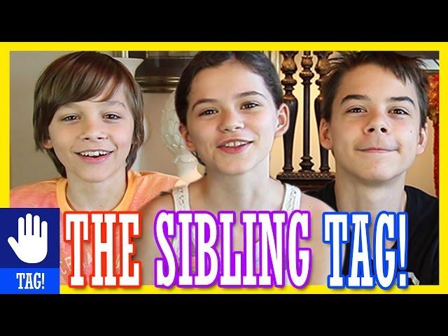 THE SIBLING TAG!!  |  KITTIESMAMA