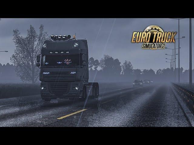 Euro Truck Simulator 2 Realistic Rain & Fog & Thunder Sounds v3.7 By Kass [1.32]