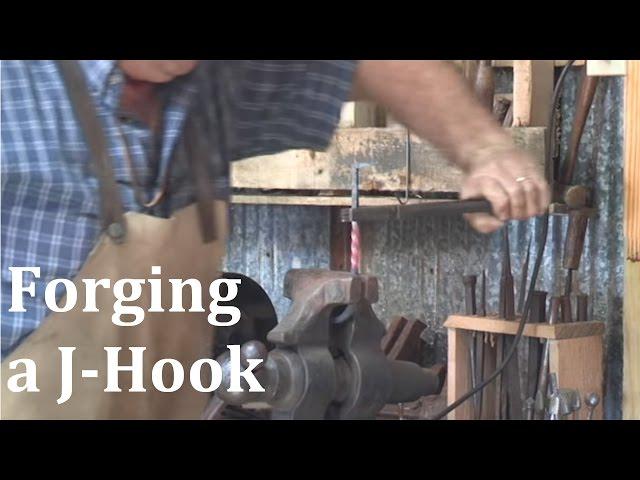 Forging a J-Hook with Bryan Dale Headley