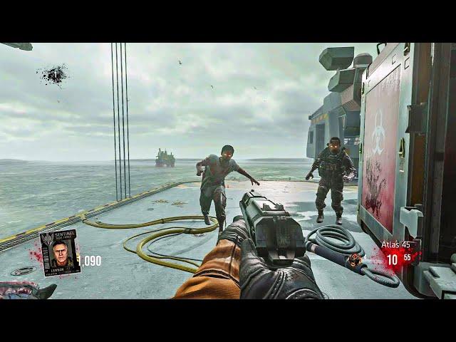 ADVANCED WARFARE ZOMBIES: CARRIER GAMEPLAY! (NO COMMENTARY)