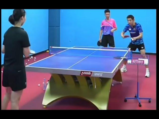 [table tennis]backhand training,Zhang Jike Teaches You How to Train Like the Chinese National Team8