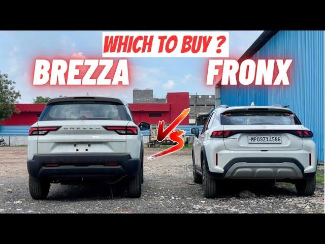 Maruti Suzuki BREZZA vs Maruti Suzuki FRONX | 2024 | GAS Guzzler AYUSH