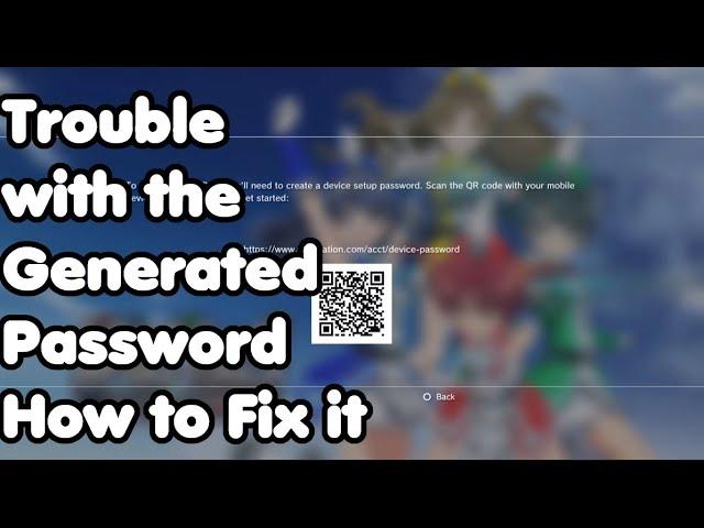 How to Fix Generated Password for PS3 4.89 if Running into Problems