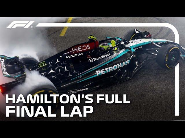 Lewis Hamilton's Final Lap For Mercedes | 2024 Abu Dhabi Grand Prix