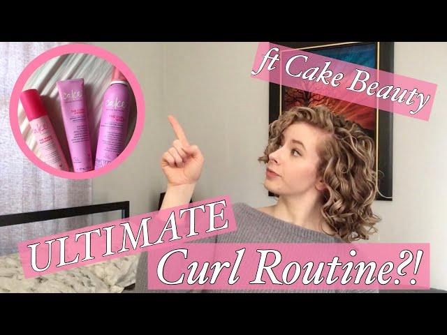 MY ULTIMATE CURL ROUTINE!! Updated Cake Beauty & Denman Brush FULL Routine for Volume & Definition!