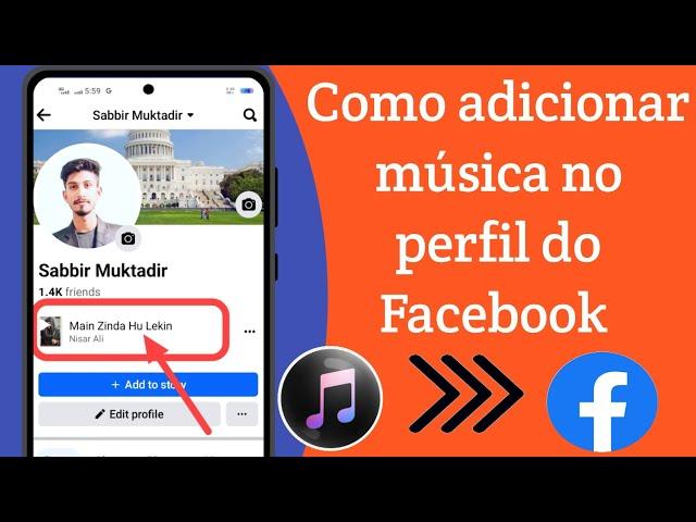 Como adicionar música no perfil do Facebook (Novas prosas 2024)