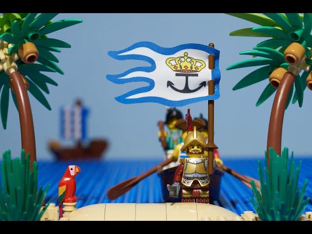 The Secret of Eldorado Fortress (Lego Pirates Stop Motion)