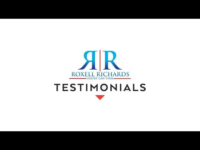Client testimonial | Roxell Richards Law firm