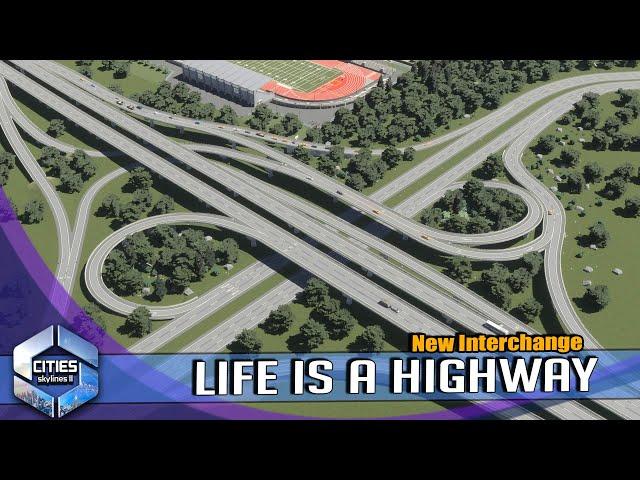 Building a New Interchange | Hilland Bay Ep. 7 | Cities Skylines 2