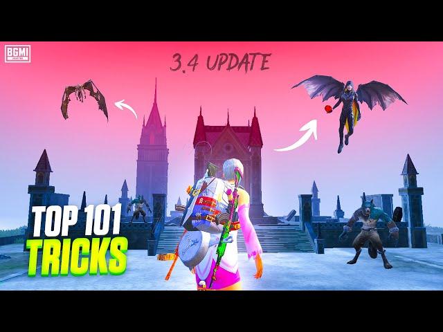 BGMI NEW UPDATE 3.4 - GUIDE, TOP 101 TIPS & TRICKS - IND AMOL