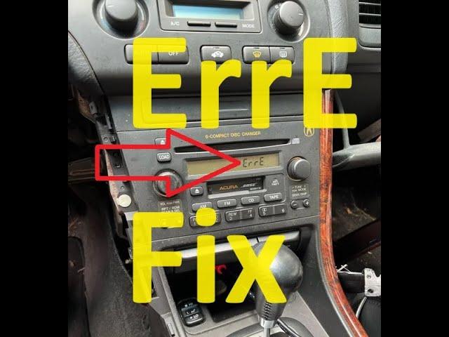 How To Fix and Reset a Honda Radio Code ErrE (Error E Code)