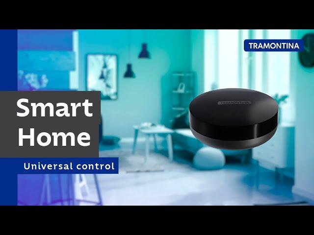 How to centralize all infrared controls on a smart device to control the appliances?| Tramontina