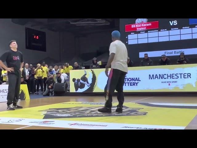 KID KARAM VS DANY | FINAL BBOY BATTLE WDSF EUROPEAN BREAKING CHAMPIONSHIPS 2022 MANCHESTER