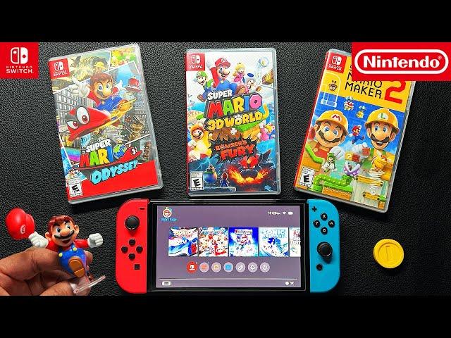 Top 3 Super Mario Games | Nintendo Switch OLED | Gameplay