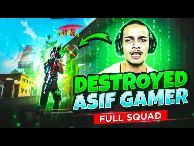 Asif Gamer Got Angry On His Teammates  / Watch What Happened Next / #garenafreefireindia #freefire