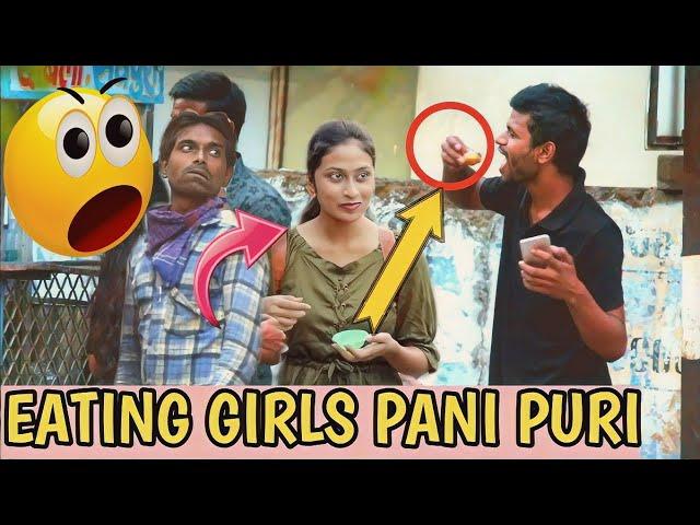 Eating Girls Pani Puri. || Prank in Nagpur || Nagpur prank TV ||