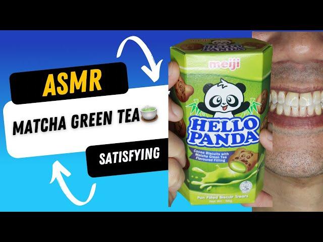 ASMR | HELLO PANDA | Matcha Green Tea #DoctorTristanPeh #ASMR