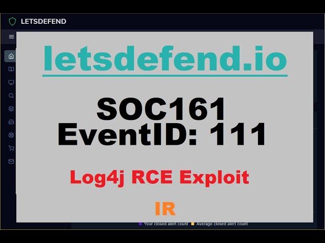 IR - SOC161-111 - Log4j RCE Exploit