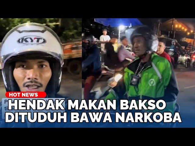 Viral Pria Hendak Makan Bakso Dituduh Bawa Narkoba oleh Empat Orang Berlencana Polisi