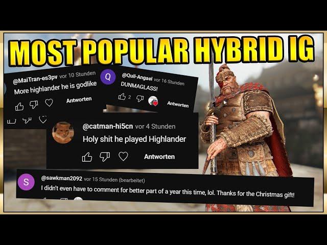 You asked, I provide! - MOST POPULAR Hybrid in Action | ForHonor