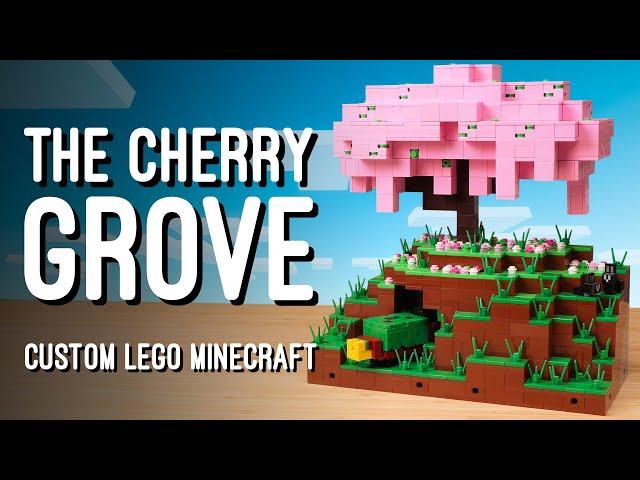 The Cherry Blossom and Sniffer! 1.20 Update | Custom LEGO Minecraft World