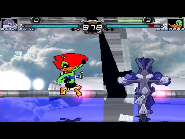 NICK54222 MUGEN: Bugs Bunny VS Duck Dodgers