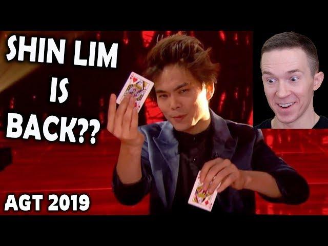 Magician REACTS to Shin Lim’s RETURN on AGT The Champions 2019