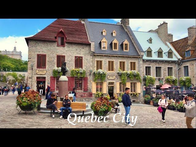 Beautiful Old Quebec City ️ Walking Tour Quebec city Attractions