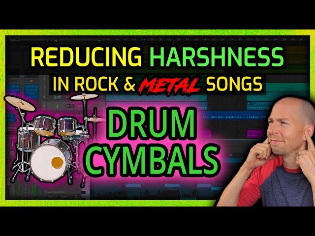How to Remove Ringing & Harshness from Drum Cymbals [JUST EQ]