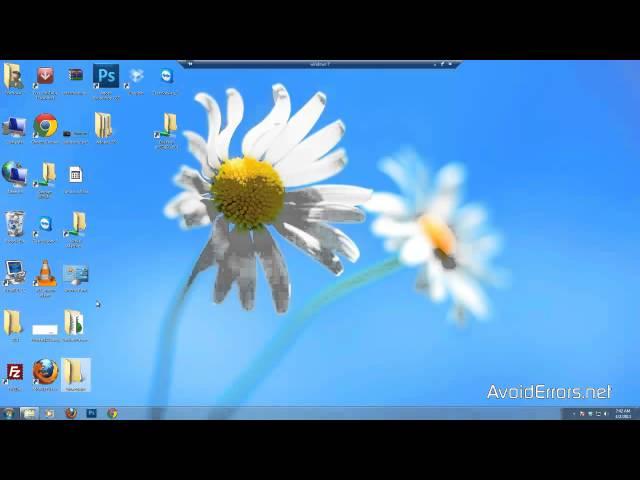 How to Easily Resize Desktop Icons In Windows 7  - 8.1 - 10