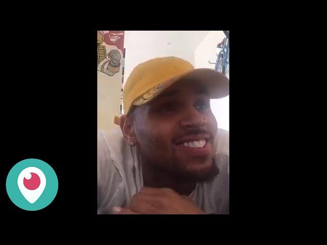 Chris Brown Funny Live Periscope Broadcast [Full] (12/17/2015)