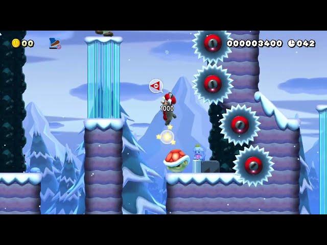 A Squirrely Holiday Super Mario Maker 2 Level Code: NNH-0R4-KSF