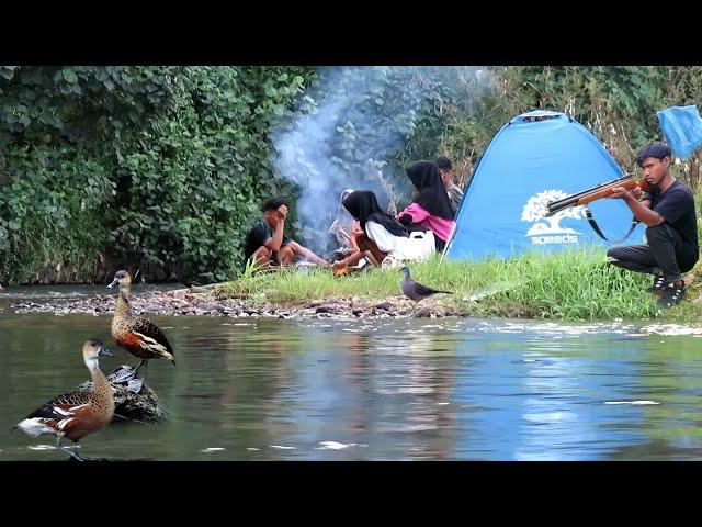 POIN BESAR SAAT BERBURU & CAMPING DI SPOT BURUNG BELIBIS & TERKUKUR