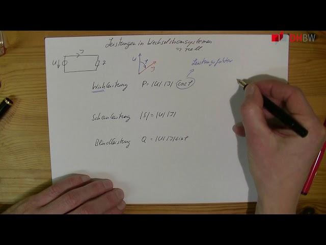 Leistung bei Wechselspannung reell betrachtet