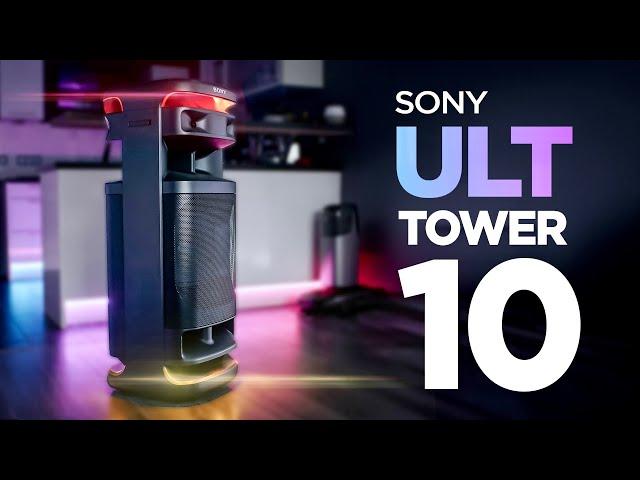 Sony ULT Tower 10 | Muss die JBL Partybox Ultimate zittern?