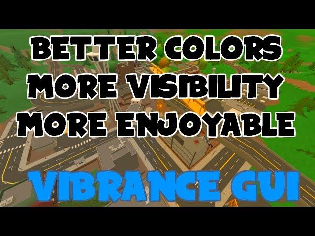 Better Colors in Unturned!!!! (Vibrance GUI)